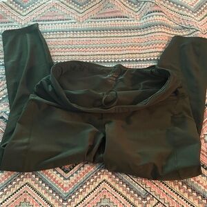 Athleta Interval Stash Olive Green  Leggings